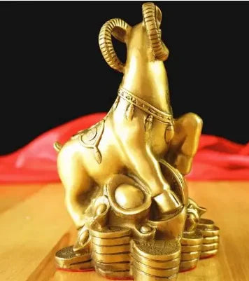 Pure Copper Sheep Decoration Home Decoration Zodiac Sheep Decoration Money Sheep Copper Crafts