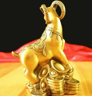 Pure Copper Sheep Decoration Home Decoration Zodiac Sheep Decoration Money Sheep Copper Crafts