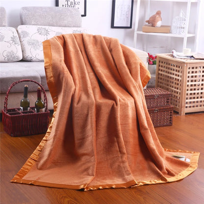 Pure Mulberry Silk velvet Blanket Natural silk sheet Upscale bed sheet Winter quilt set 100% Grade A Pure Mulberry Skin Care