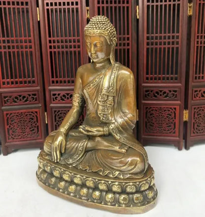 Pure copper  Coffee Buddha ornaments