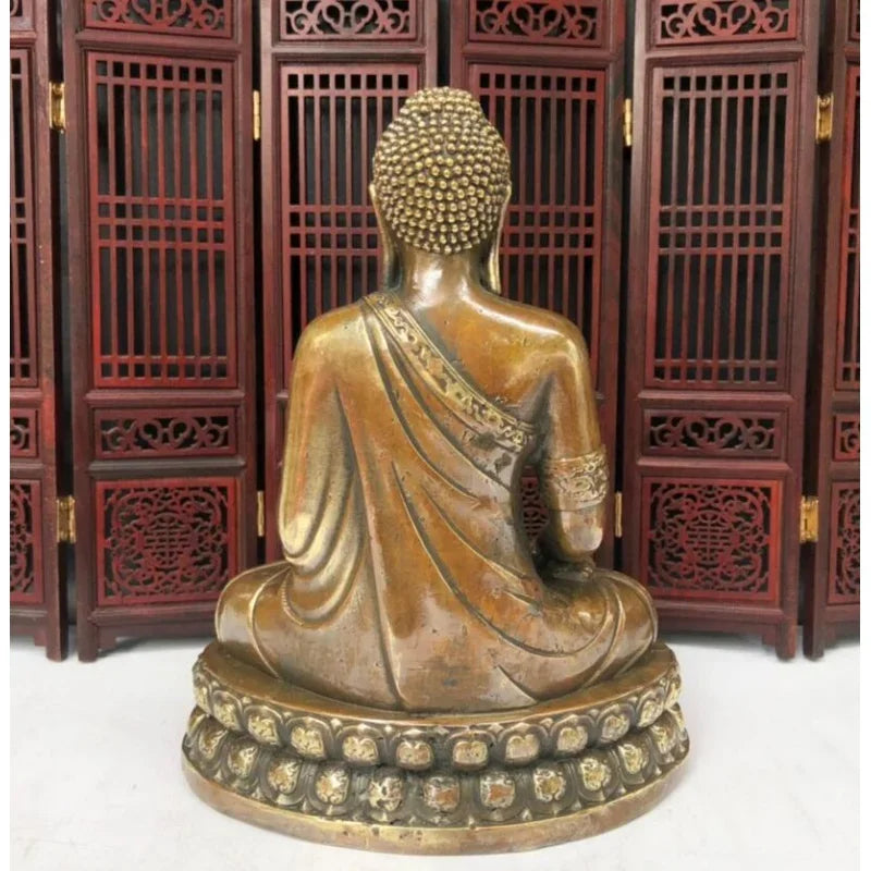 Pure copper  Coffee Buddha ornaments