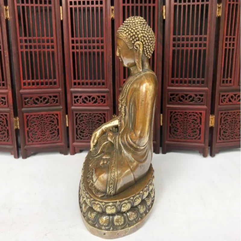 Pure copper  Coffee Buddha ornaments