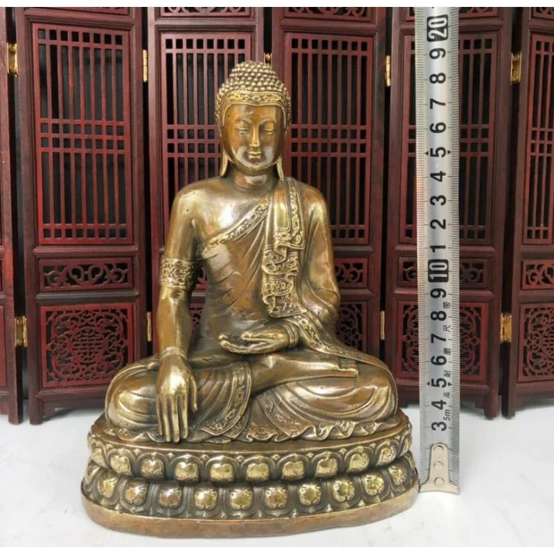 Pure copper  Coffee Buddha ornaments