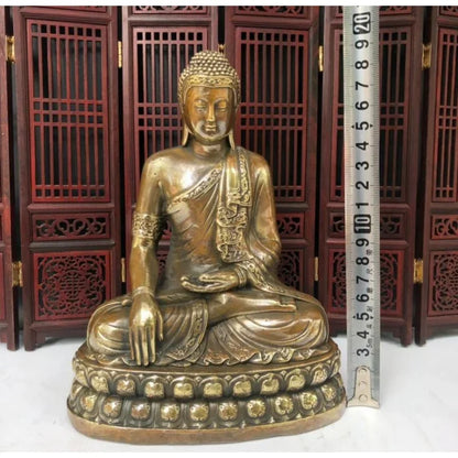 Pure copper  Coffee Buddha ornaments