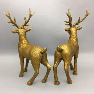 Pure copper all the way with wealth, brass, sika deer craftsmanship, home furnishings