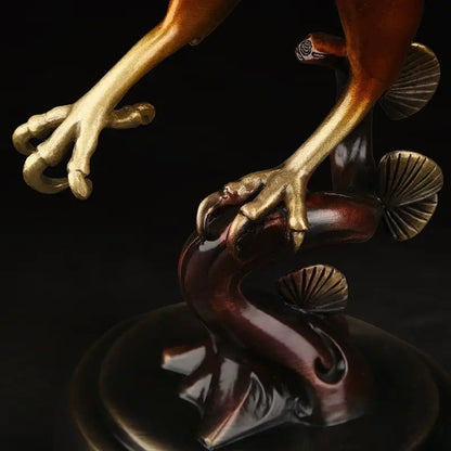 Pure copper eagle statue placed pieces of Feng Shui home decoration decoration hotel office home decoration accessories
