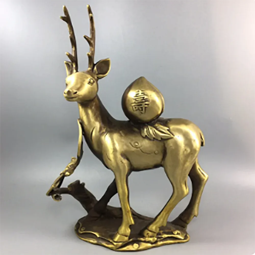 Pure copper fulushou handicraft ornaments