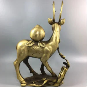 Pure copper fulushou handicraft ornaments