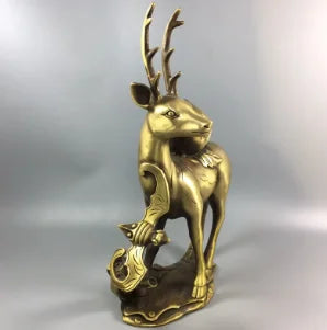 Pure copper fulushou handicraft ornaments
