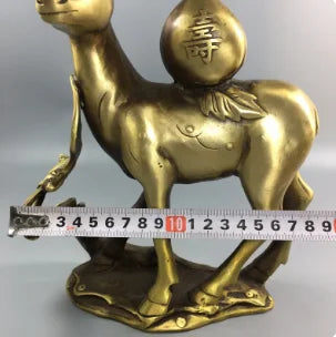Pure copper fulushou handicraft ornaments