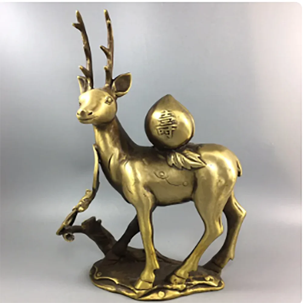 Pure copper fulushou handicraft ornaments