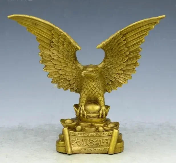 Pure copper hawk grand display of geomantic furnishing ornaments
