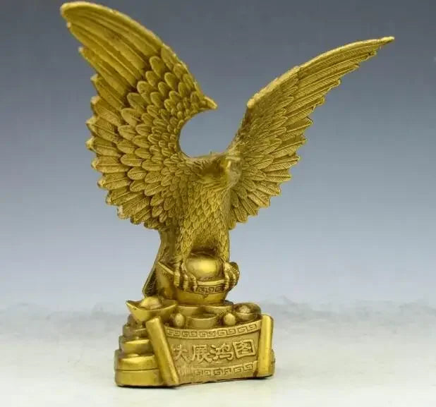 Pure copper hawk grand display of geomantic furnishing ornaments