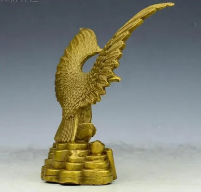 Pure copper hawk grand display of geomantic furnishing ornaments