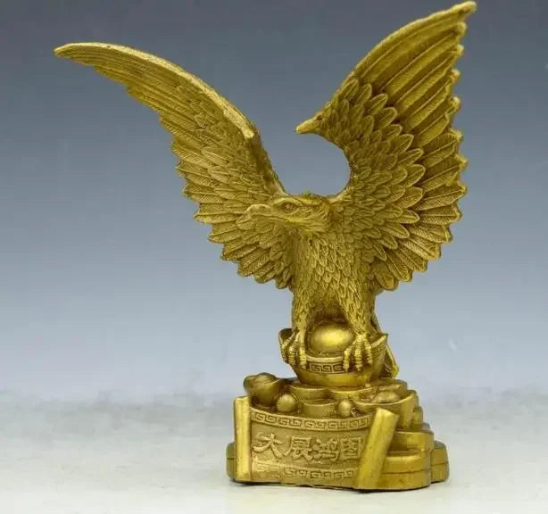 Pure copper hawk grand display of geomantic furnishing ornaments