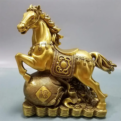 Pure copper horse Ornaments