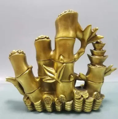Pure copper ornaments are rising step by step, six ladders, bamboos, and creative decorative gifts
