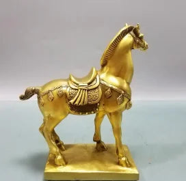 Pure copper small Tang horse ornaments