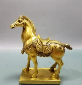 Pure copper small Tang horse ornaments