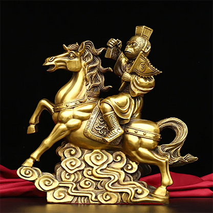 Pure copper was immediately awarded the title of monkey ornament, office creative decoration handicraft