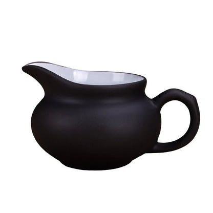 Purple Clay Cup Mug Tea Set Teapot Chinese Kung Fu Tea Cup Set Kettle Drankware Justice Cup Teapot Teaware