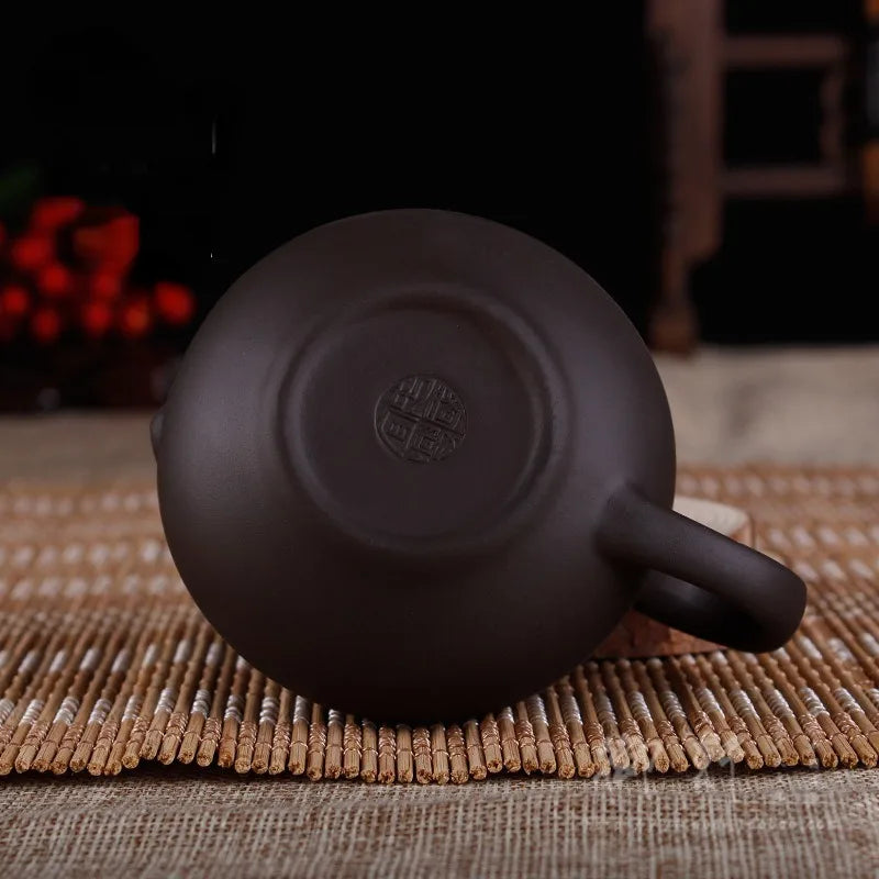 Purple Clay Cup Mug Tea Set Teapot Chinese Kung Fu Tea Cup Set Kettle Drankware Justice Cup Teapot Teaware