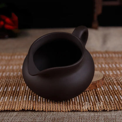 Purple Clay Cup Mug Tea Set Teapot Chinese Kung Fu Tea Cup Set Kettle Drankware Justice Cup Teapot Teaware