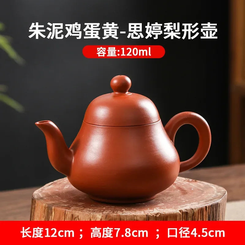 Purple Clay Finger Teapot Tea Pet Small Pocket Tea Set Ornaments  Accessories Boutique Table Decoration  Chinese Tea Pot Samovar