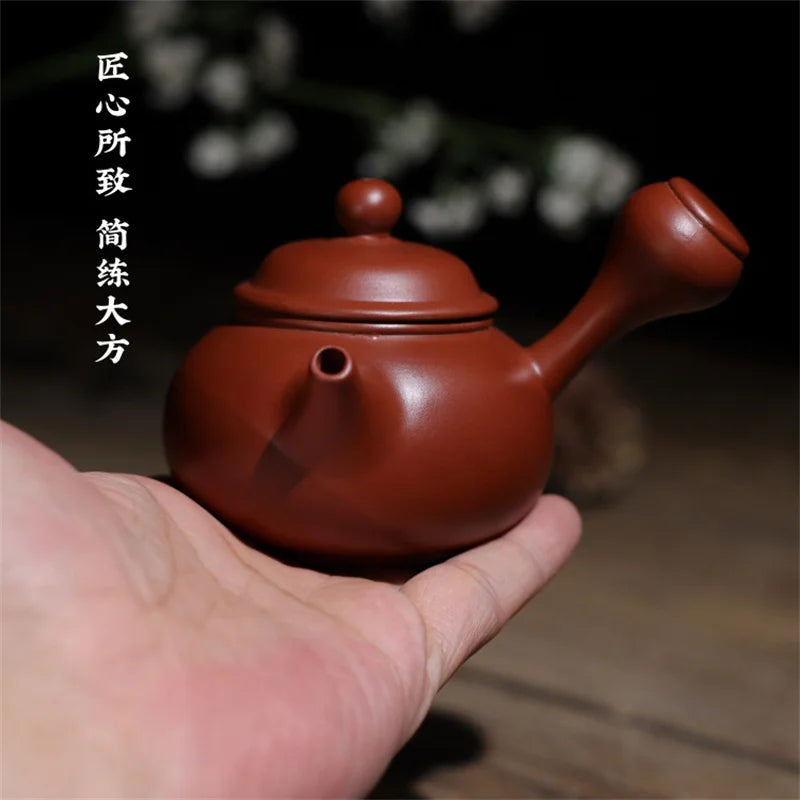 Purple Clay Teapot Handmade Tea Set Pot Chinese Kung Fu Tea Pot Kettle Teapot big FUrong Ceramic Pottery China Tea Set Pitcher
