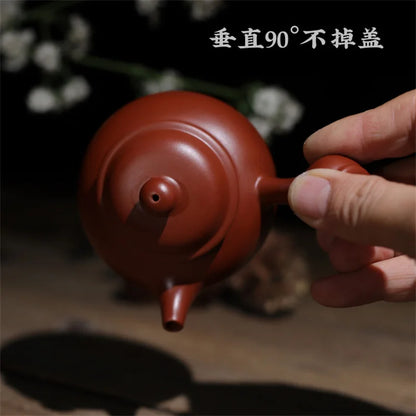 Purple Clay Teapot Handmade Tea Set Pot Chinese Kung Fu Tea Pot Kettle Teapot big FUrong Ceramic Pottery China Tea Set Pitcher