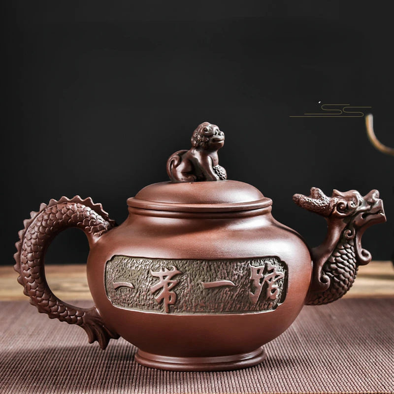 Purple Clay Teapot Large Capacity Teapot Single Pot  Teapot Household Kungfu Tea Set
