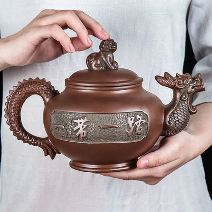 Purple Clay Teapot Large Capacity Teapot Single Pot  Teapot Household Kungfu Tea Set