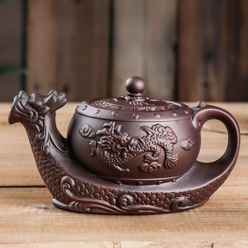 Purple Clay Teapot Large Capacity Teapot Single Pot  Teapot Household Kungfu Tea Set
