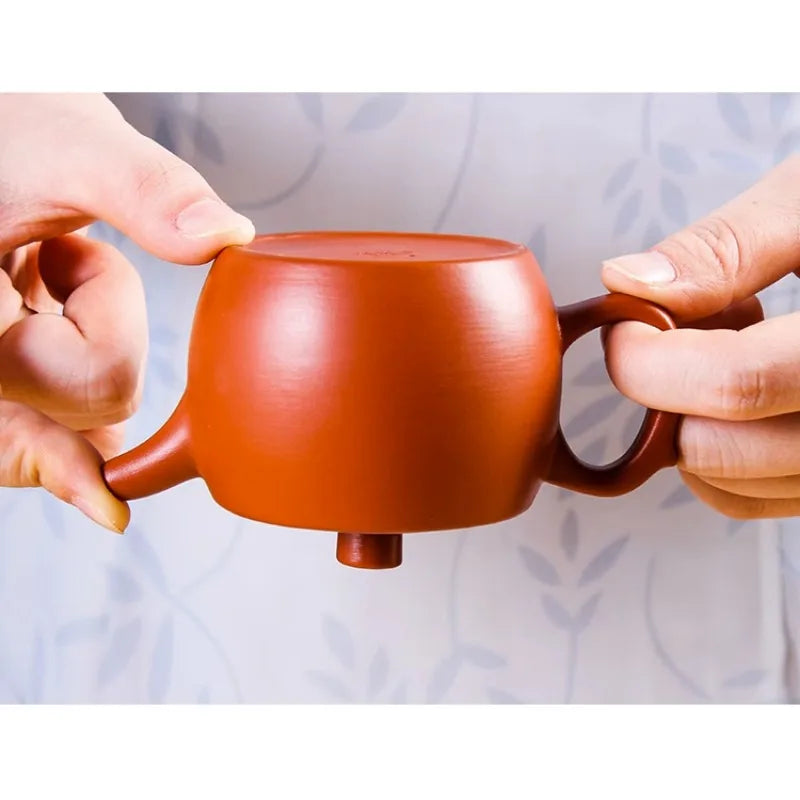 Purple Clay Teapot Machine-made Xishi Tea Pot Raw Ore Dahongpao Quality Teaware Oolong Pu're Tea Set Filter Kettle