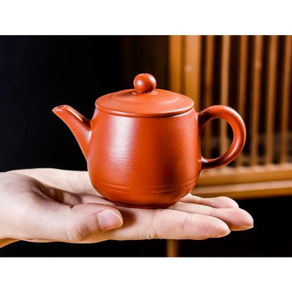 Purple Clay Teapot Machine-made Xishi Tea Pot Raw Ore Dahongpao Quality Teaware Oolong Pu're Tea Set Filter Kettle