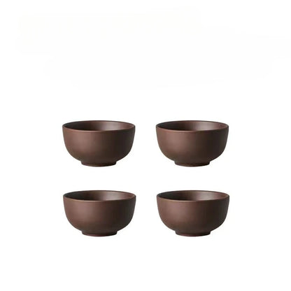 Purple Clay Teapot Red Clay Red Clay Ceramic Filter Small Size Tea Pot Kung Fu Tea Pothousehold Tea Making Set