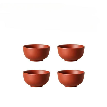 Purple Clay Teapot Red Clay Red Clay Ceramic Filter Small Size Tea Pot Kung Fu Tea Pothousehold Tea Making Set