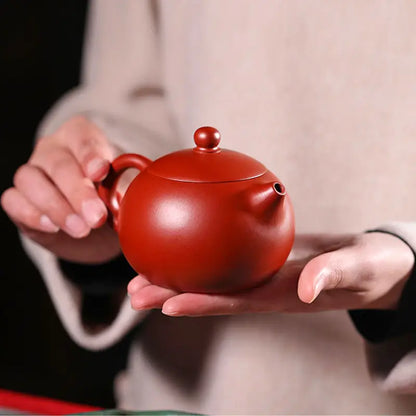 Purple Clay Teapot Teaware Household Chinese Tea Ceremony Gifts Portable Authentic Yixing Handmade Tea Pots