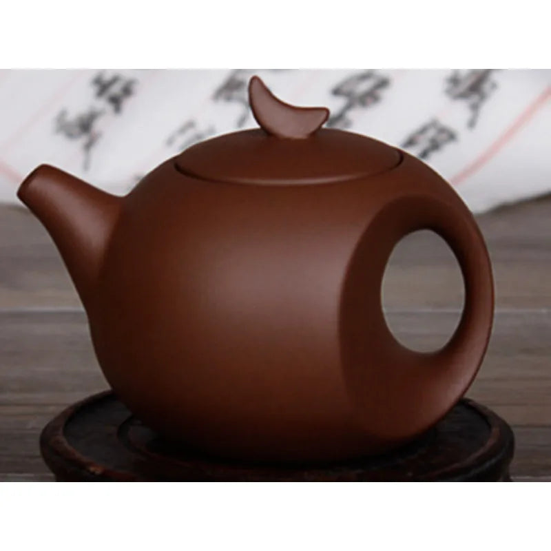 Purple Clay Yixing Teapot Traditional Chinese Tea Set Tea Set  Oolong Tea Portable Travel Tea Set 150ml