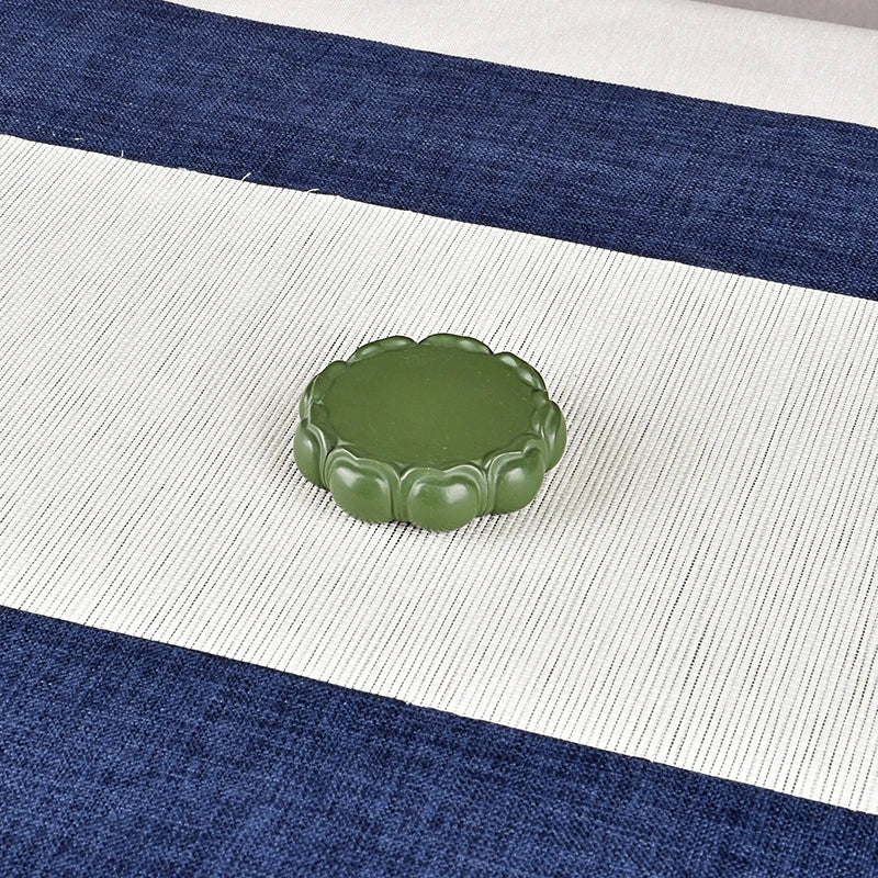 Purple Sand Lotus Base Buddha Statue Lotus Holder Boutique Raw Ore Handmade Supportable Small Tea Tray Tea Ceremony Utensils Orn