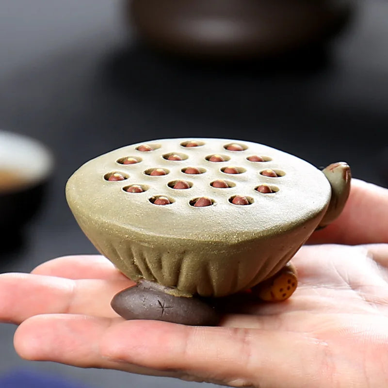 Purple Sand Tea Ornaments Generation Mouse Money Tea Ceremony Decoration Tea Set Tea Tea Pet Tea Decoration Mini Tea Set