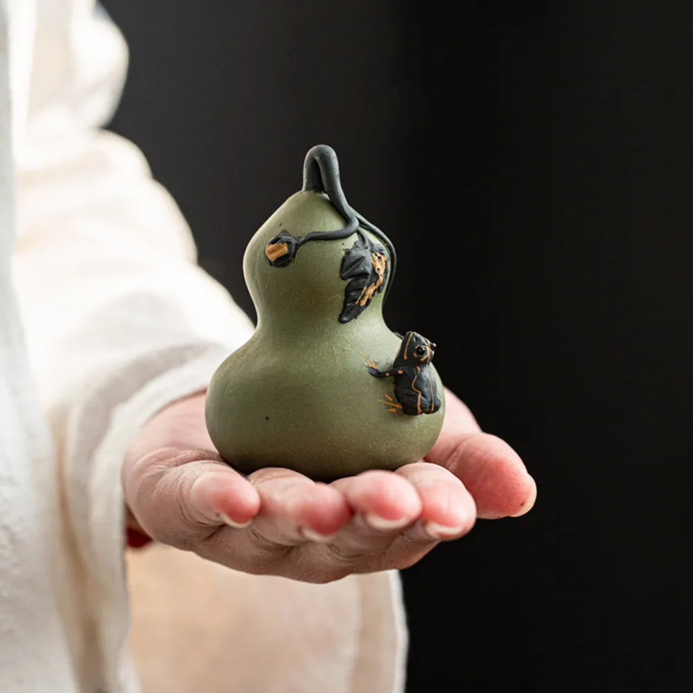 Purple Sand Tea Pet Ornaments, Invite Wealth, Zen Tea Ceremony, Tea Tray, Can Raise Small Ornaments, Mini Tea Play