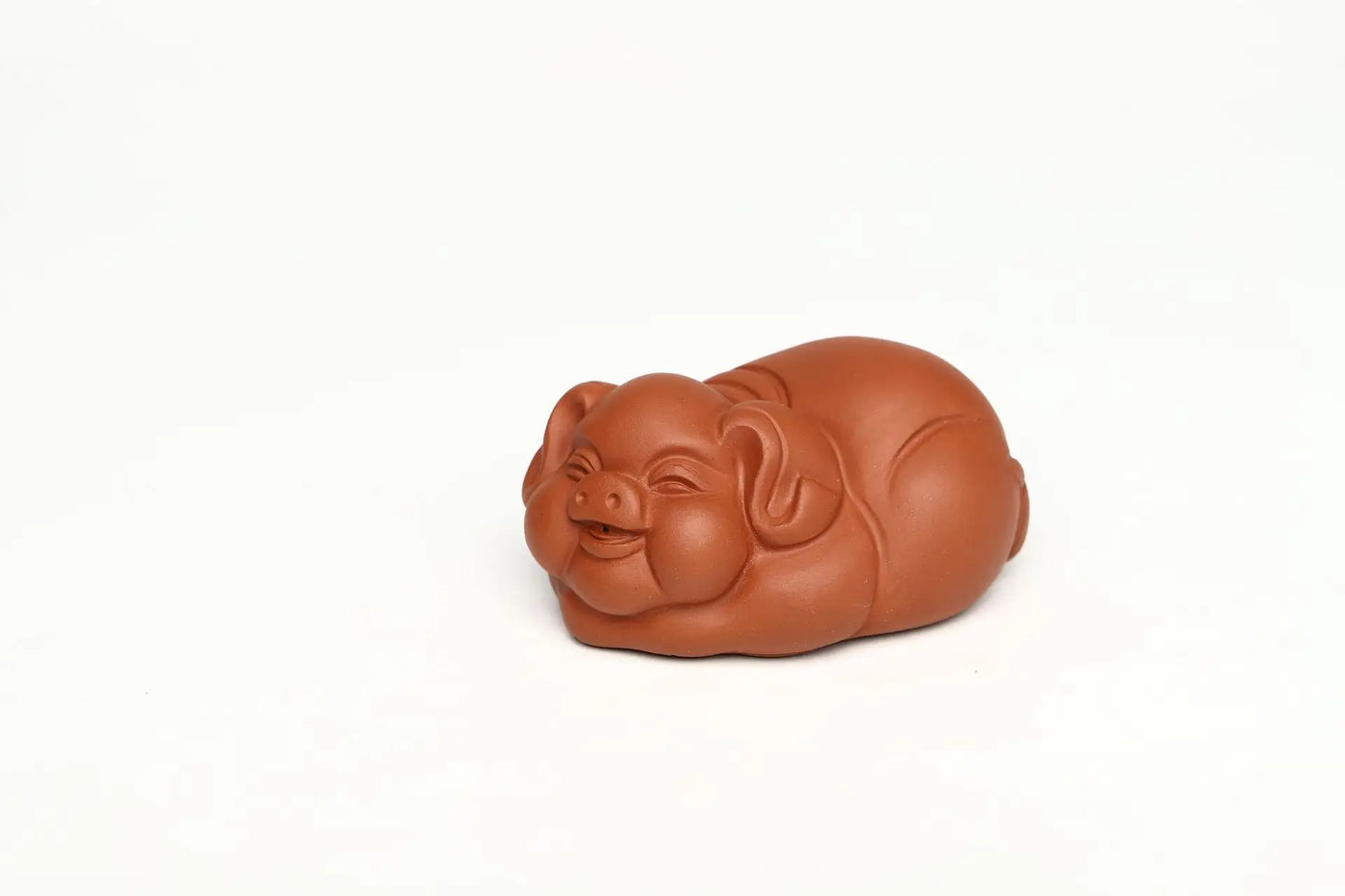 Purplue Sand Tea Pet Decoration Raw Ore Purple Clay Supportable Lucky Lucky Piglet Kung Fu Tea Utensils Cute Tea