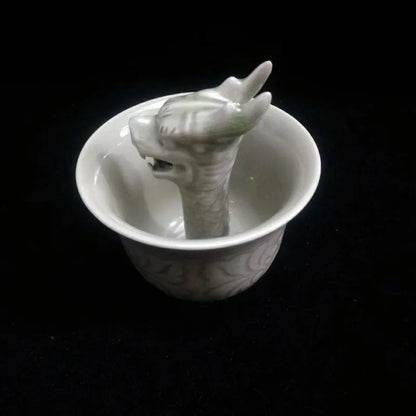 Purpose Tea Chinese Ceramics Trick Pot Assassin Teapot Container Drinking Dual Wine Teapot Layered Coffee Coffee Handmade