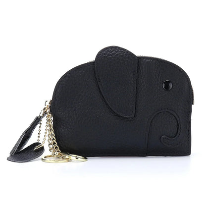 Purse Genuine Leather Elephant Mini Creative Cute Coin Bag