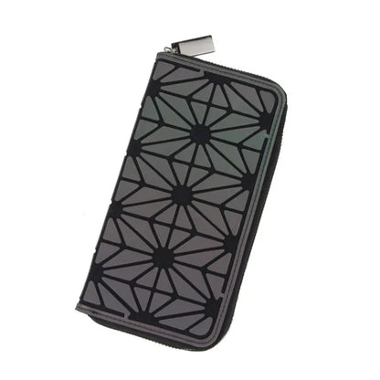 Purse Geometric Wallet Women Long women's Long Clutch Wallets Money Bag Wallet zipper Ladies Card Holder carteira portfel