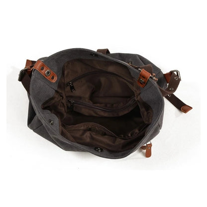 Purse Handbag for Women 2021 vintage Canvas Tote Bag Casual Shoulder Bag School Bag Rucksack Convertible Backpack
