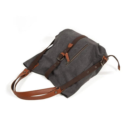 Purse Handbag for Women 2021 vintage Canvas Tote Bag Casual Shoulder Bag School Bag Rucksack Convertible Backpack