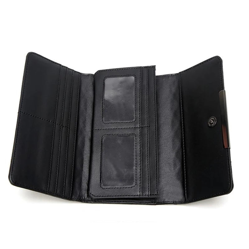 Purse bao bag Geometric Wallet women's Long Clutch Wallets Money Bag Three Folds Wallet Ladies Card Holder carteira portfel