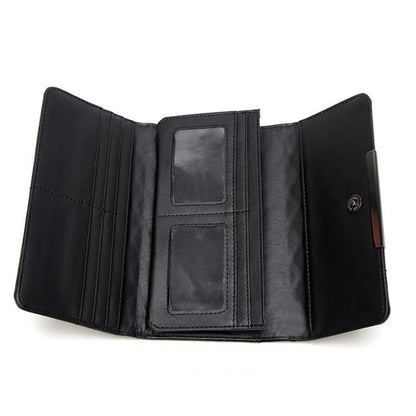 Purse bao bag Geometric Wallet women's Long Clutch Wallets Money Bag Three Folds Wallet Ladies Card Holder carteira portfel